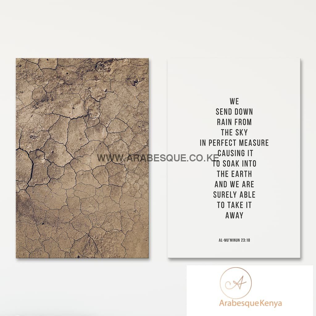Reminder Series Set Surah Al Muminun 23 18 Drought - Arabesque