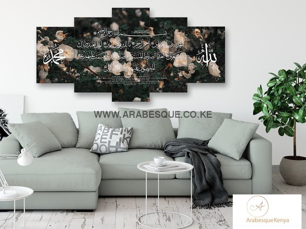 Al Fatihah The Opening Blooming Flowers - Arabesque