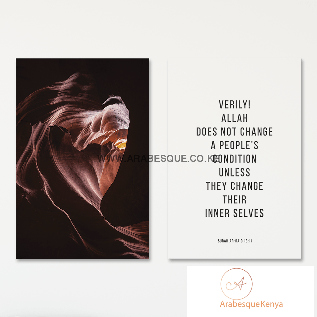 Reminder Series Set Surah Ar Rad 13 11 Antelope Canyon - Arabesque