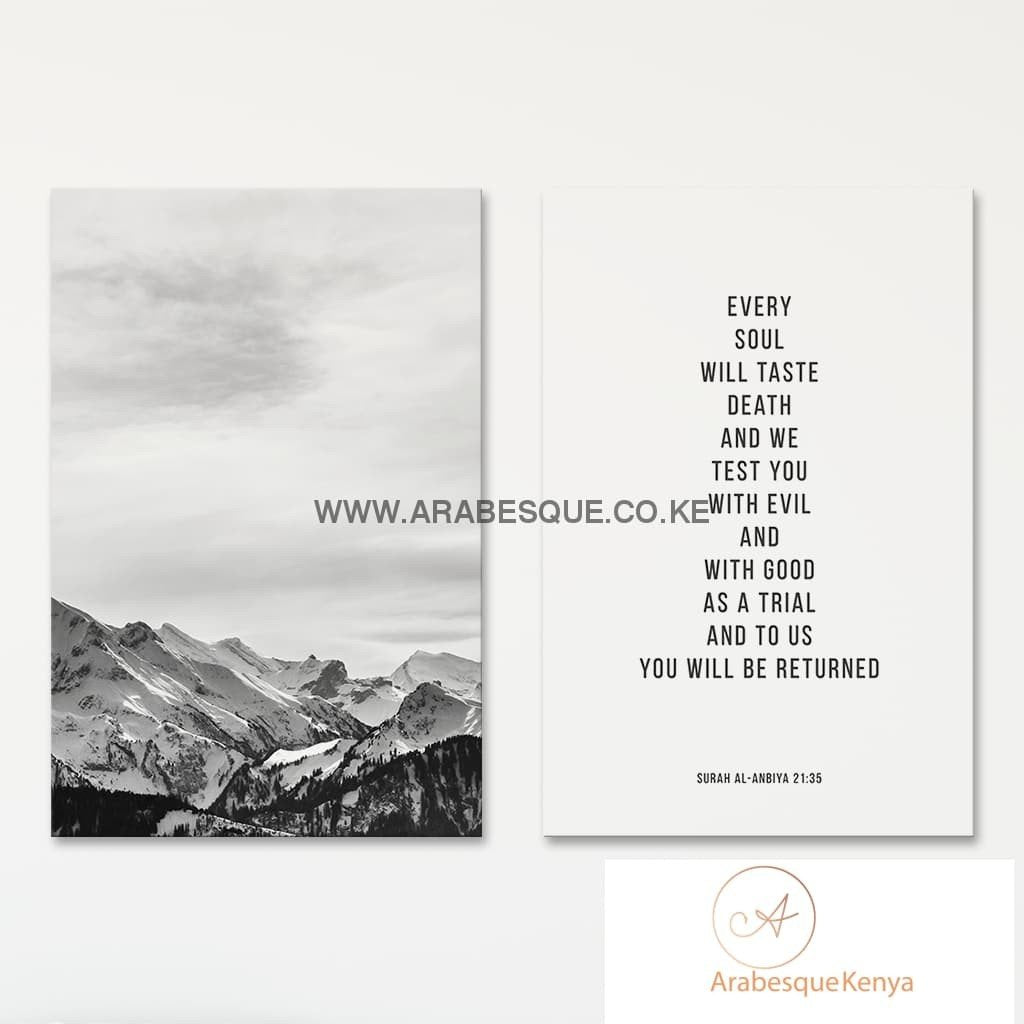 Reminder Series Set Surah Al Anbiya 21 35 Mountain Mist - Arabesque