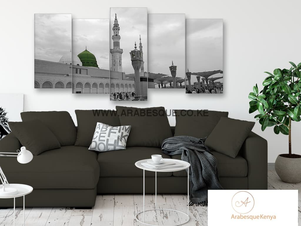 Masjid An Nabawi The Green Dome In Medina - Arabesque